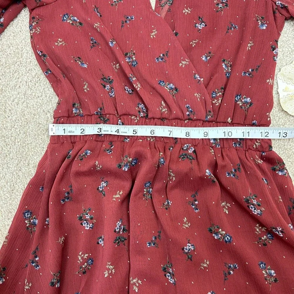 Altar'd State Dress Womens Size Small Floral Long Sleeve Fall Ladies New w Tag - Picture 8 of 11